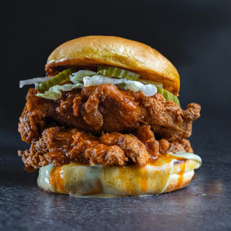 Spicy Chicken Crunch Burger